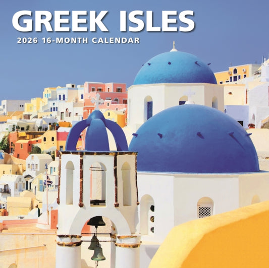 Book cover of: Greek Isles Square Wall Sunday Start Cal