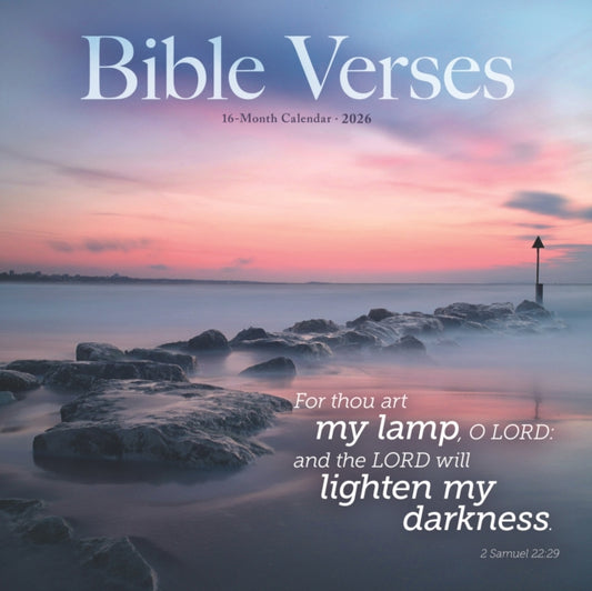 Book cover of: Bible Verses Square Wall Sunday Start Ca
