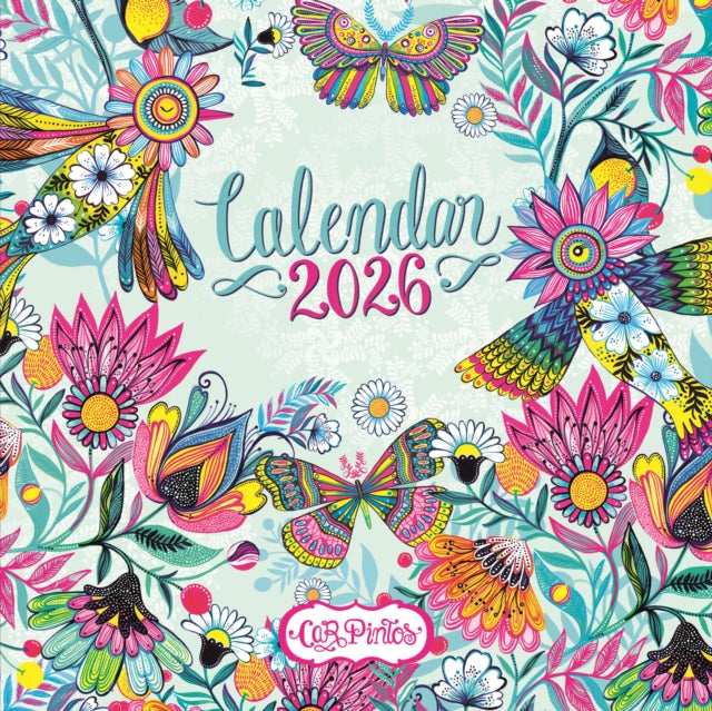 Book cover of: Car Pintos Square Wall Calendar 2026