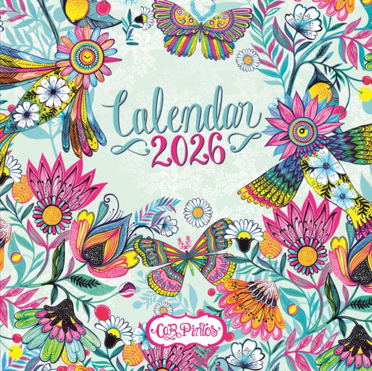 Book cover of: Car Pintos Square Wall Calendar 2026