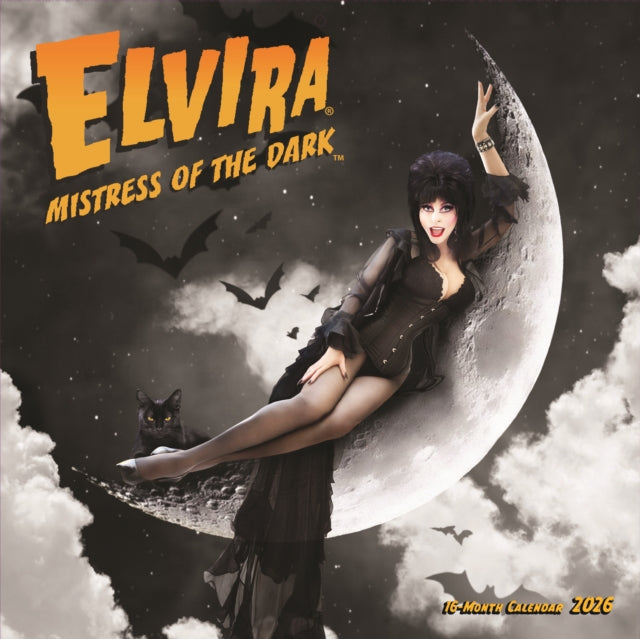 Book cover of: Elvira Square Wall Sunday Start Calendar