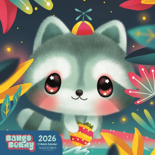 Book cover of: Bango Berry Square Wall Calendar 2026