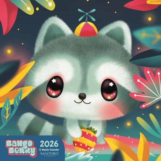 Book cover of: Bango Berry Square Wall Calendar 2026