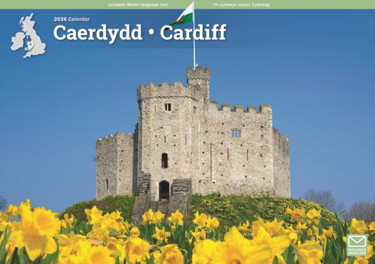 Book cover of: Cardiff A4 Calendar 2026