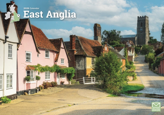 Book cover of: East Anglia A4 Calendar 2026
