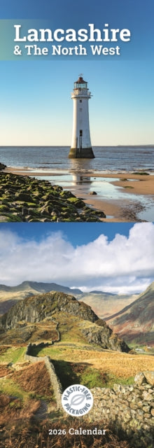 Book cover of: Lancashire The North West Slim Calendar