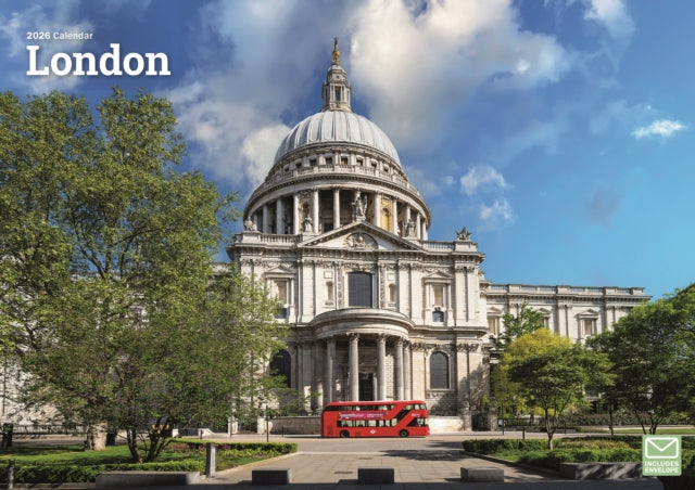Book cover of: London A4 Calendar 2026