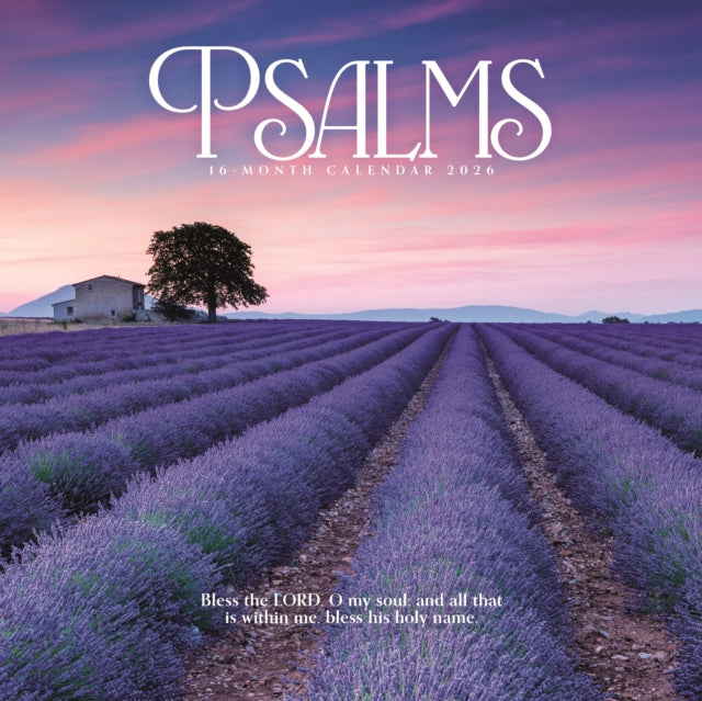 Book cover of: Psalms Square Wall Sunday Start Calendar