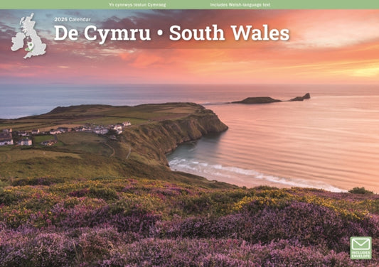 Book cover of: South Wales A4 Calendar 2026