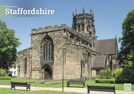 Book cover of: Staffordshire A4 Calendar 2026