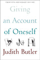 Book cover of: Giving an Account of Oneself. By: Judith Butler
