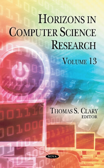 Book cover of: Horizons in Computer Science Research. By: Thomas S. Clary