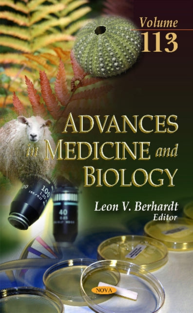 Book cover of: Advances in Medicine & Biology. By: Leon V. Berhardt