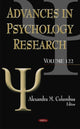 Book cover of: Advances in Psychology Research. By: Alexandra M. Columbus