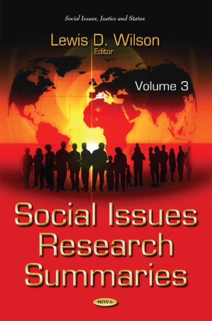 Book cover of: Social Issues Research Summaries (with Biographical Sketches). By: Lewis D. Wilson