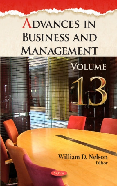 Book cover of: Advances in Business & Management. By: William D. Nelson
