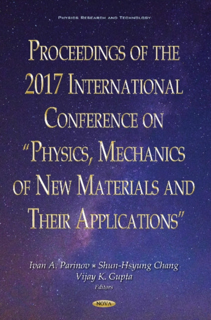 Book cover of: Proceedings of the 2017 International Conference on. By: Ivan A. Parinov