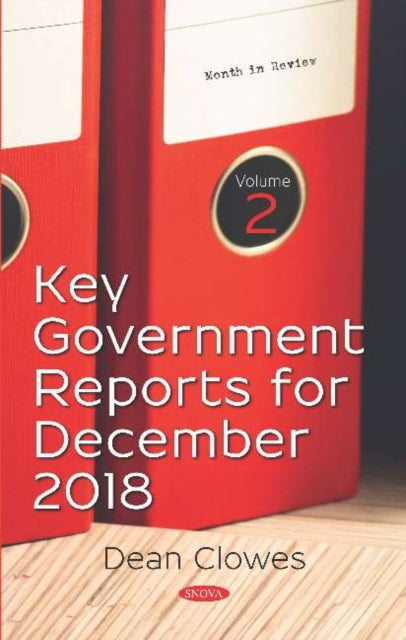 Book cover of: Key Government Reports. Volume 2. By: Dean Clowes