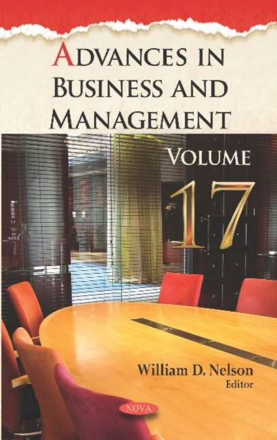 Book cover of: Advances in Business and Management. By: William D. Nelson