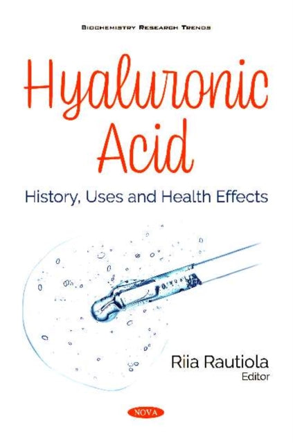 Book cover of: Hyaluronic Acid. By: Riia Rautiola
