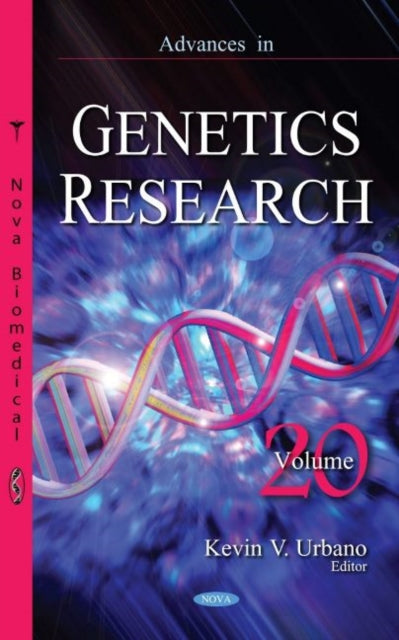 Book cover of: Advances in Genetics Research. By: Kevin V. Urbano