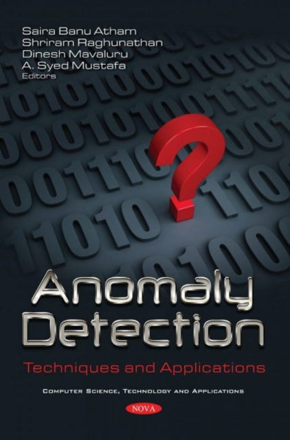 Book cover of: Anomaly Detection. By: Saira Banu