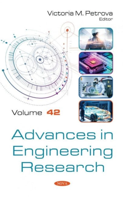 Book cover of: Advances in Engineering Research. By: Victoria M. Petrova