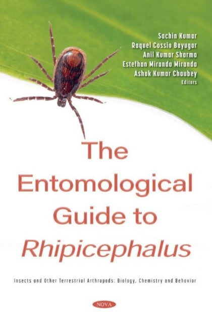 Book cover of: Entomological Guide to Rhipicephalus. By: Sachin Kumar