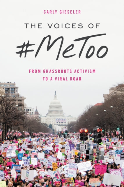 Book cover of: Voices of #MeToo. By: Carly Gieseler