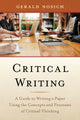 Book cover of: Critical Writing. By: Gerald Nosich