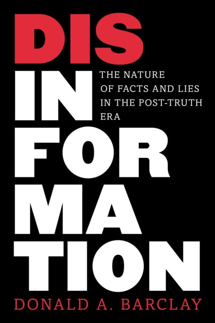 Book cover of: Disinformation. By: Donald A. Barclay