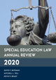Book cover of: Special Education Law Annual Review 2020. By: David F. Bateman