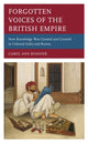 Book cover of: Forgotten Voices of the British Empire. By: Carol Ann Boshier