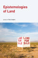 Book cover of: Epistemologies of Land. By: Felix Anderl
