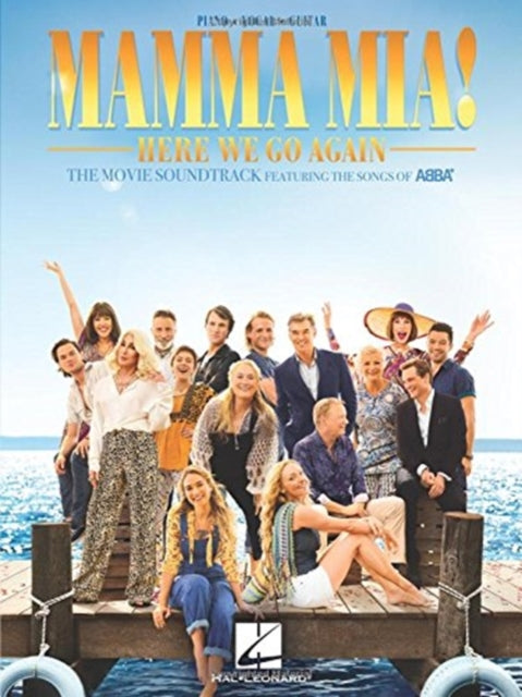Book cover of: Mamma Mia! - Here We Go Again. By: ABBA