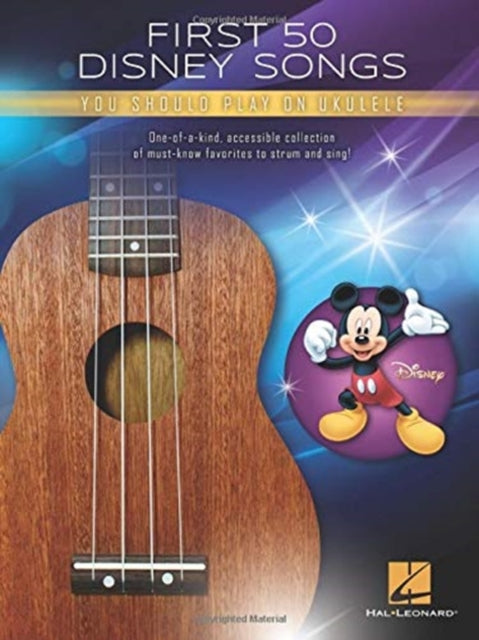Book cover of: First 50 Disney Songs