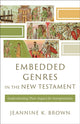 Book cover of: Embedded Genres in the New Testament. By: Jeannine K. Brown