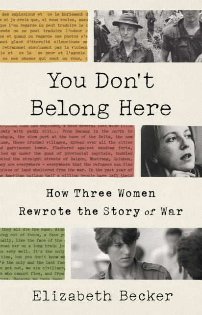 Book cover of: You Don't Belong Here. By: Elizabeth Becker