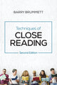 Book cover of: Techniques of Close Reading. By: Barry S. Brummett