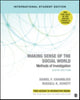 Book cover of: Making Sense of the Social World - International Student Edition. By: Daniel F. Chambliss