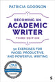 Book cover of: Becoming an Academic Writer. By: Patricia Goodson