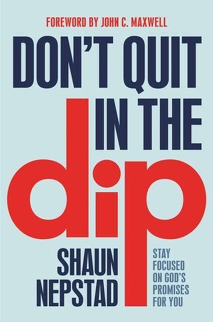 Book cover of: Don't Quit in the Dip. By: Shaun Nepstad