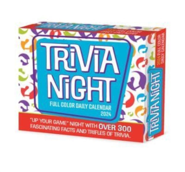 Book cover of: Trivia Night 2024 6.2 X 5.4 Box Calendar