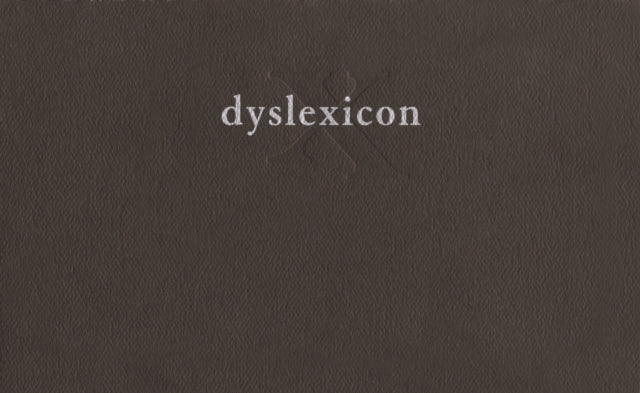 Book cover of: dyslexicon