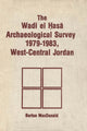Book cover of: Wadi el Hasa Archaeological Survey 1979-1931, West-Central Jordan. By: Burton MacDonald