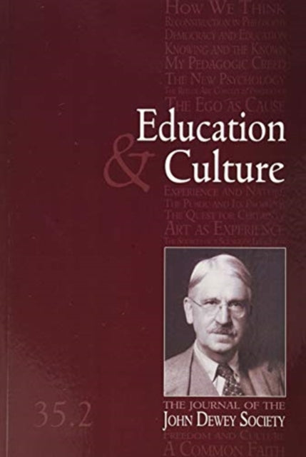 Book cover of: Education and Culture 35-2. By: David Granger
