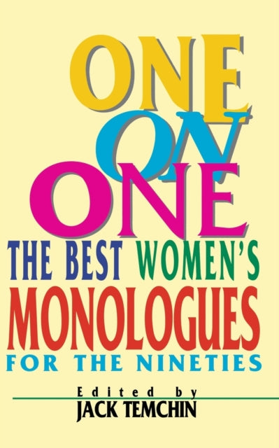 Book cover of: One on One. By: Jack Temchin
