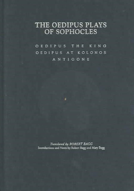 Book cover of: Oedipus Plays of Sophocles. By: Sophocles
