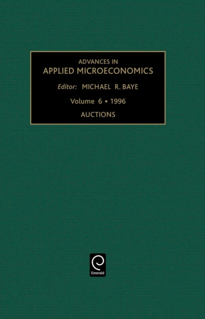Book cover of: Auctions. By: Michael R. Baye