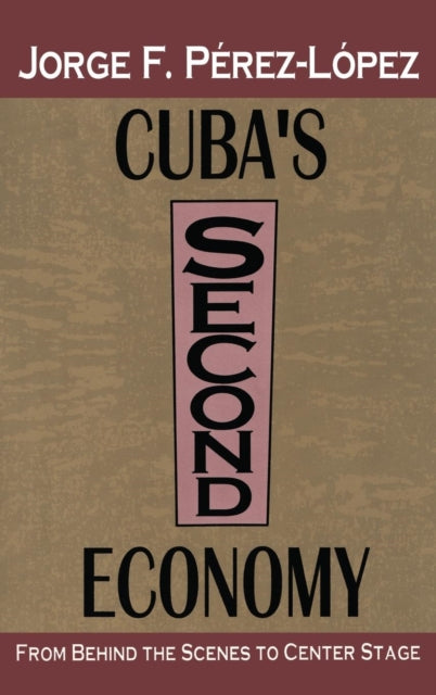 Book cover of: Cuba's Second Economy. By: Jorge Perez-Lopez